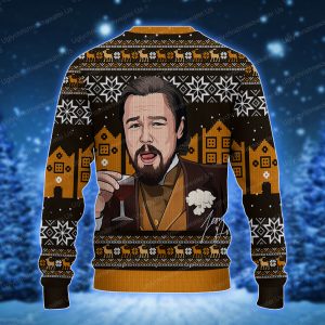 Leonardo Dicaprio Jay Gatsby Funny Meme Ugly Christmas Sweater