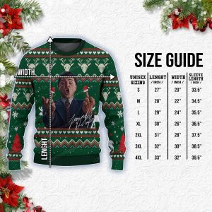 Leonardo DiCaprio Wolf Fuck You Ugly Christmas Sweater