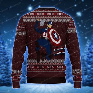 Marvel Legends Captain America Chirstmas Sweater