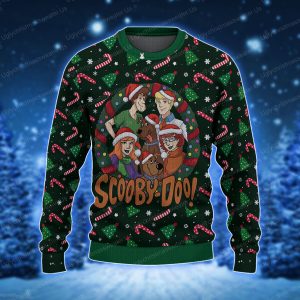 Scooby-Doo Team Winter Holiday Xmas Ugly Sweater