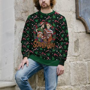 Scooby-Doo Team Winter Holiday Xmas Ugly Sweater