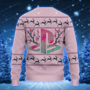 Sony PlayStation Pullover Xmas Holiday Ugly Sweater