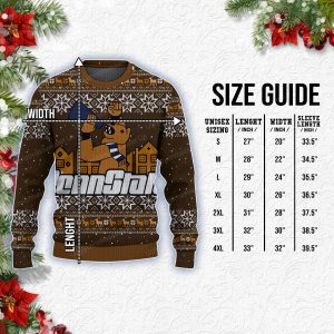 Penn State's Nittany Lion Ugly Xmas Sweater