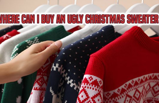 Where Can I Buy an Ugly Christmas Sweater ?